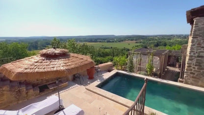 gîte Gard avec piscine privative et spa 